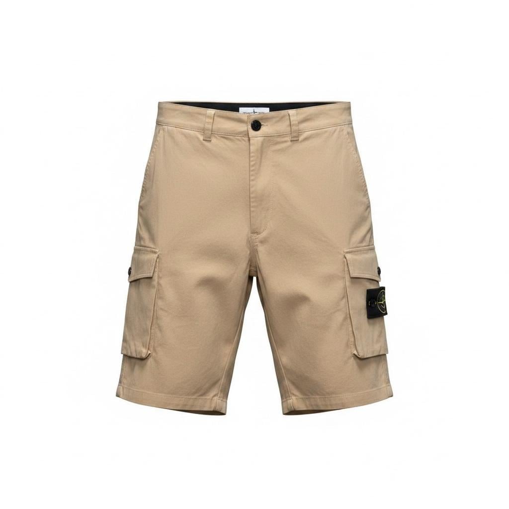 Шорты мужские в стиле Stone Island Cargo Bermuda Shorts XL Бежевый (SI18003.3XL) Шорты мужские в стиле Stone Island Cargo Bermuda Shorts XL Бежевый (SI18003.3XL)