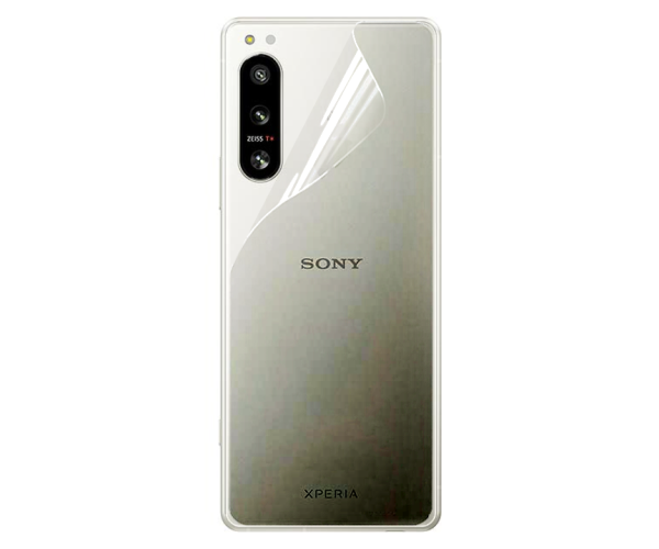 Пленка противоударная гидрогелевая Hydrogel Film для Sony Xperia 5 IV на заднюю панель Transparent