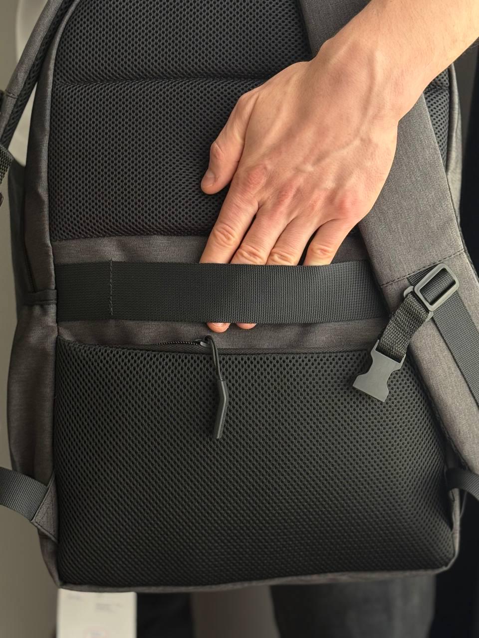 Рюкзак для ноутбука Bagland Cyclone мужской 21 л Серый (1111) - фото 10