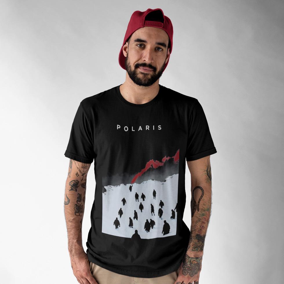 Футболка унисекс Polaris Fatalism 4XL Черный (0000012681)