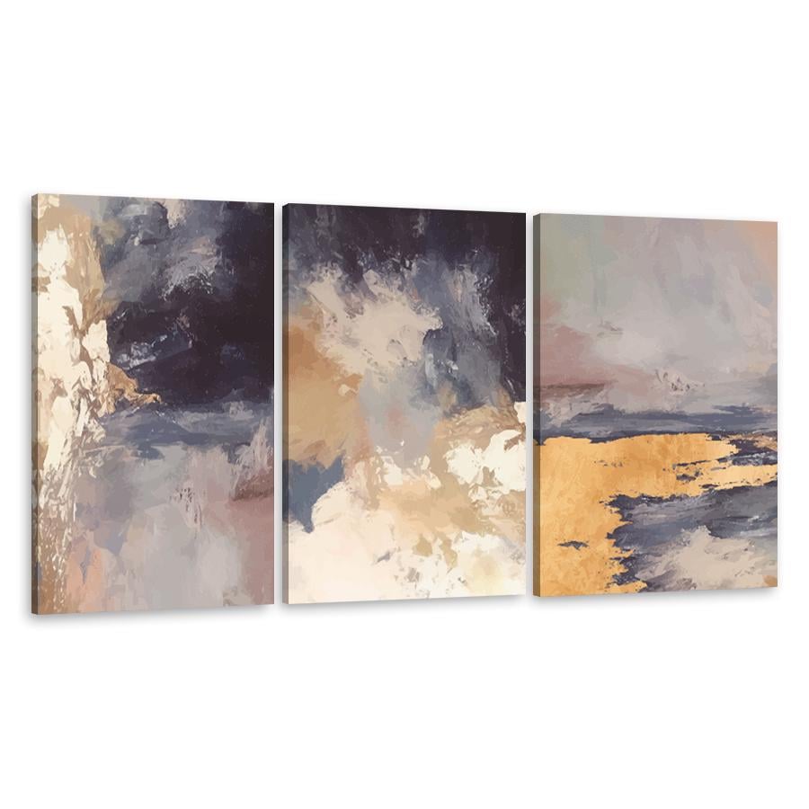 Картина на полотні Абстракція грозове небо 156x67 см (V67-3_L)