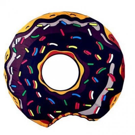 Пляжний килимок парео Donut 143 см Brown (122012)