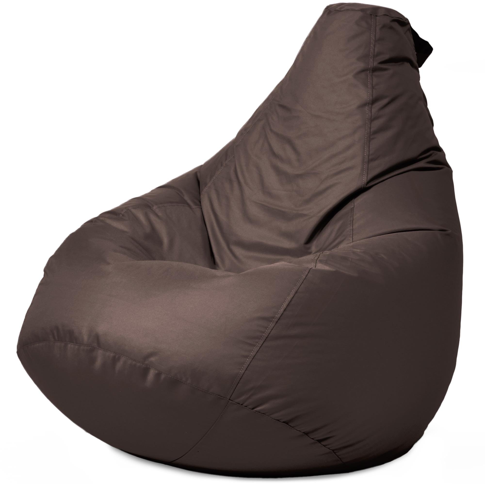 Кресло-мешок iQmebel Груша стандарт+ оксфорд Коричневый - фото 1 Кресло-мешок iQmebel Груша стандарт+ оксфорд Коричневый - фото 1
