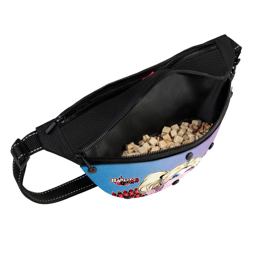 Поясна сумка Waudog Family для корму та аксесуарів Харлі Квін 33x17x10 см Multicolored (1533-0153) - фото 3 Поясна сумка Waudog Family для корму та аксесуарів Харлі Квін 33x17x10 см Multicolored (1533-0153) - фото 3