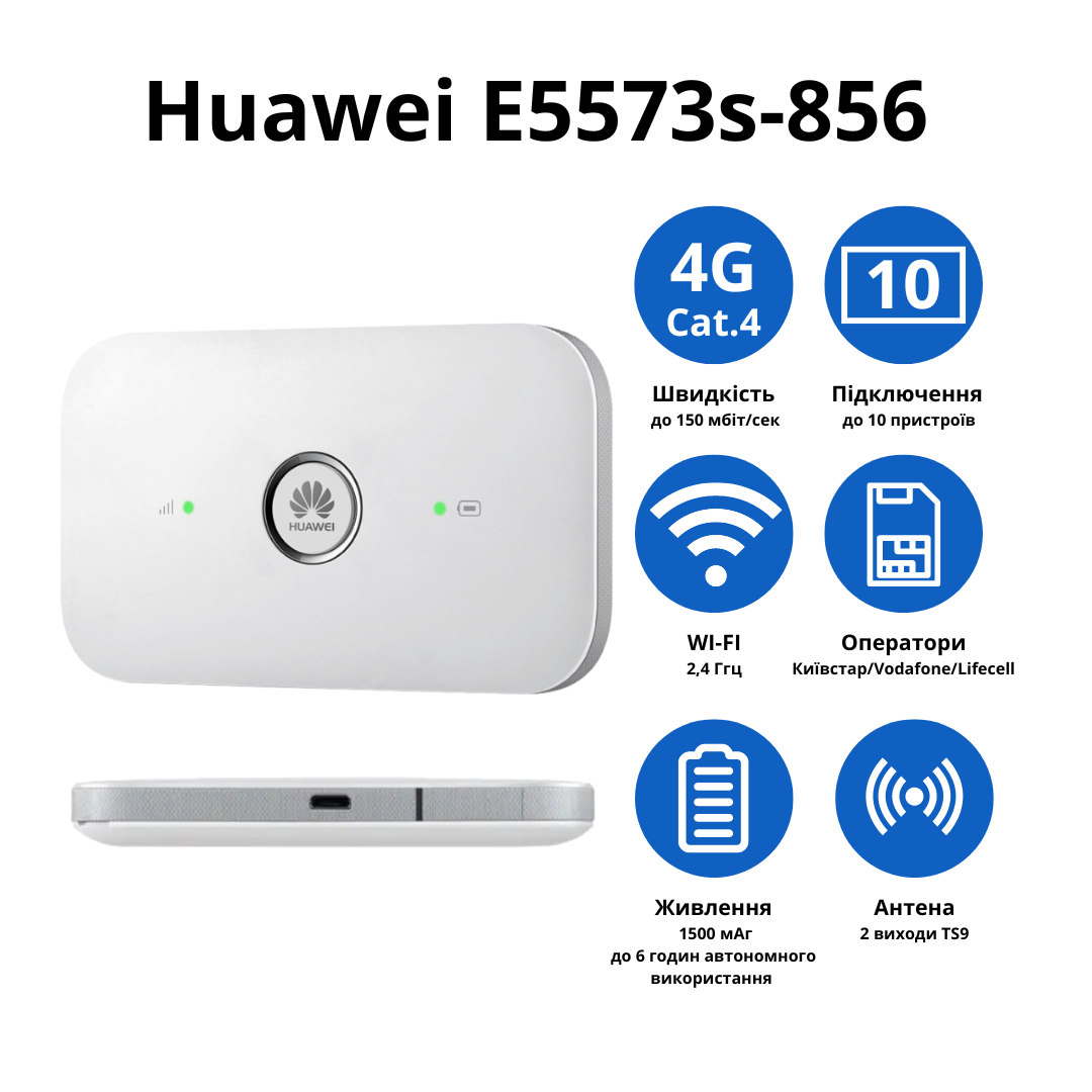 Wi-Fi роутер E5573s-856 - фото 2