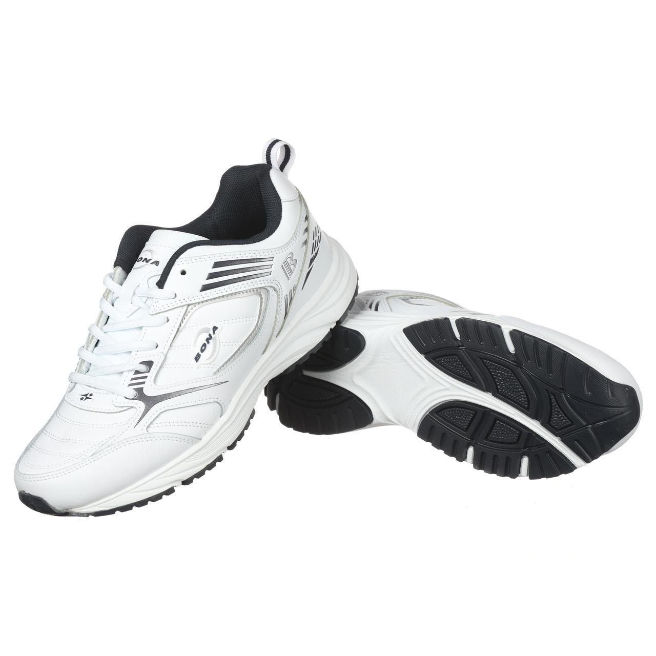 Кросівки чоловічі Bona 658A шкіряні р. 43 Білий (20079) - фото 4 Кросівки чоловічі Bona 658A шкіряні р. 43 Білий (20079) - фото 4