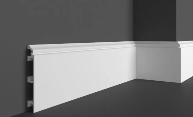 Плинтус полимерный Grand Decor HCR 509 Flex гибкий 2440 мм (2280971827)