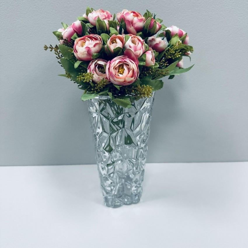 Ваза скляна Uniglass 8557 23,5 см (2536119734)