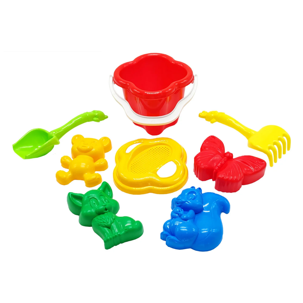 Пісочний набір Colorplast "Дзвіночок" №2 0985 Червоний (RLT14696s39683)