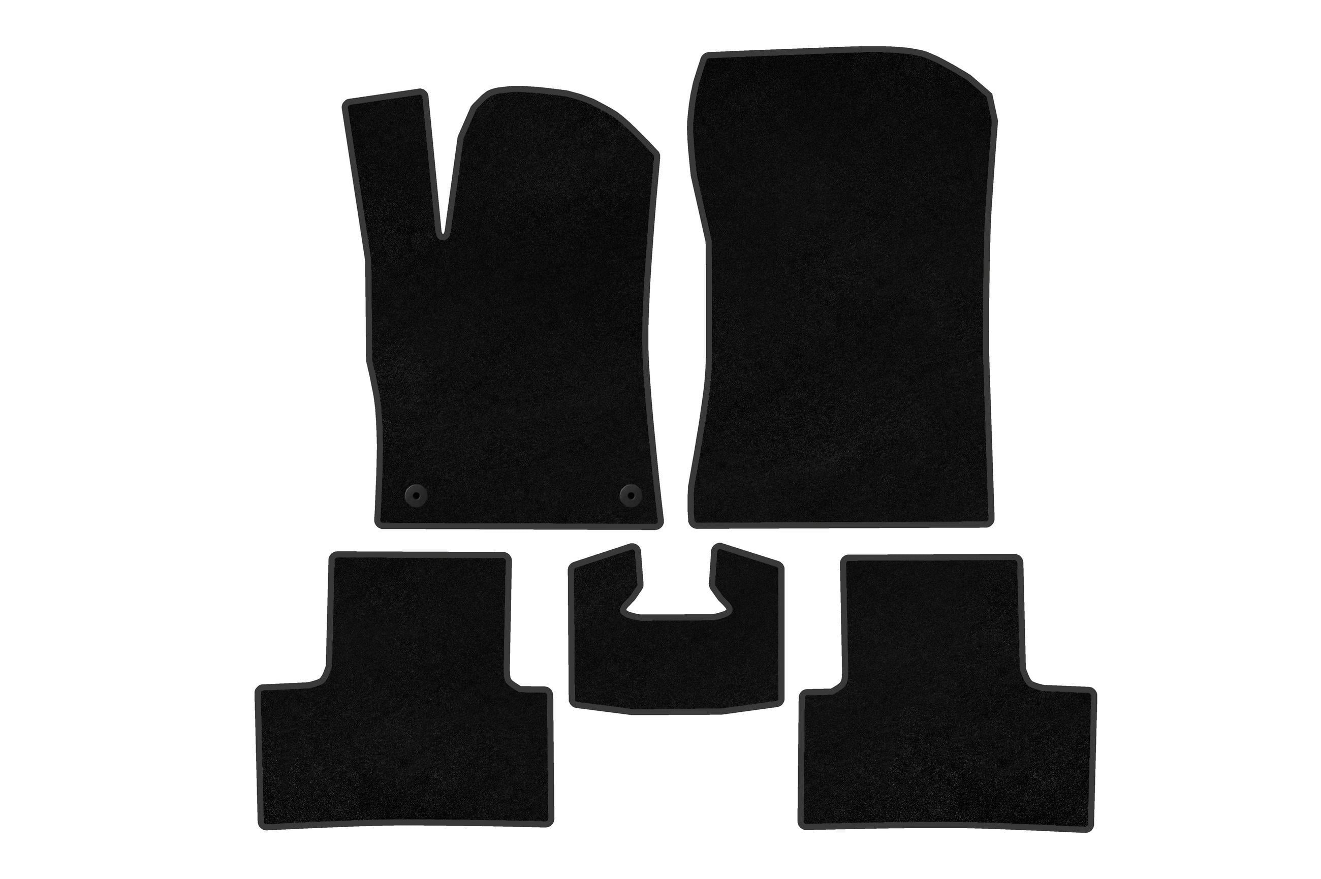 Коврики автомобильные Digital Designs Classic для Peugeot 308 2021- гг. ткань Черный (184839)