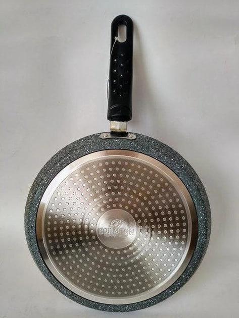 Сковорода для млинців Bohmann з мармуровим покриттям 26 см (BH 1010-26 MRB) - фото 2