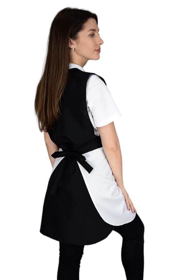 Платье-фартук LuxForm Горничная Черный/Белый (2220) - фото 2 Платье-фартук LuxForm Горничная Черный/Белый (2220) - фото 2