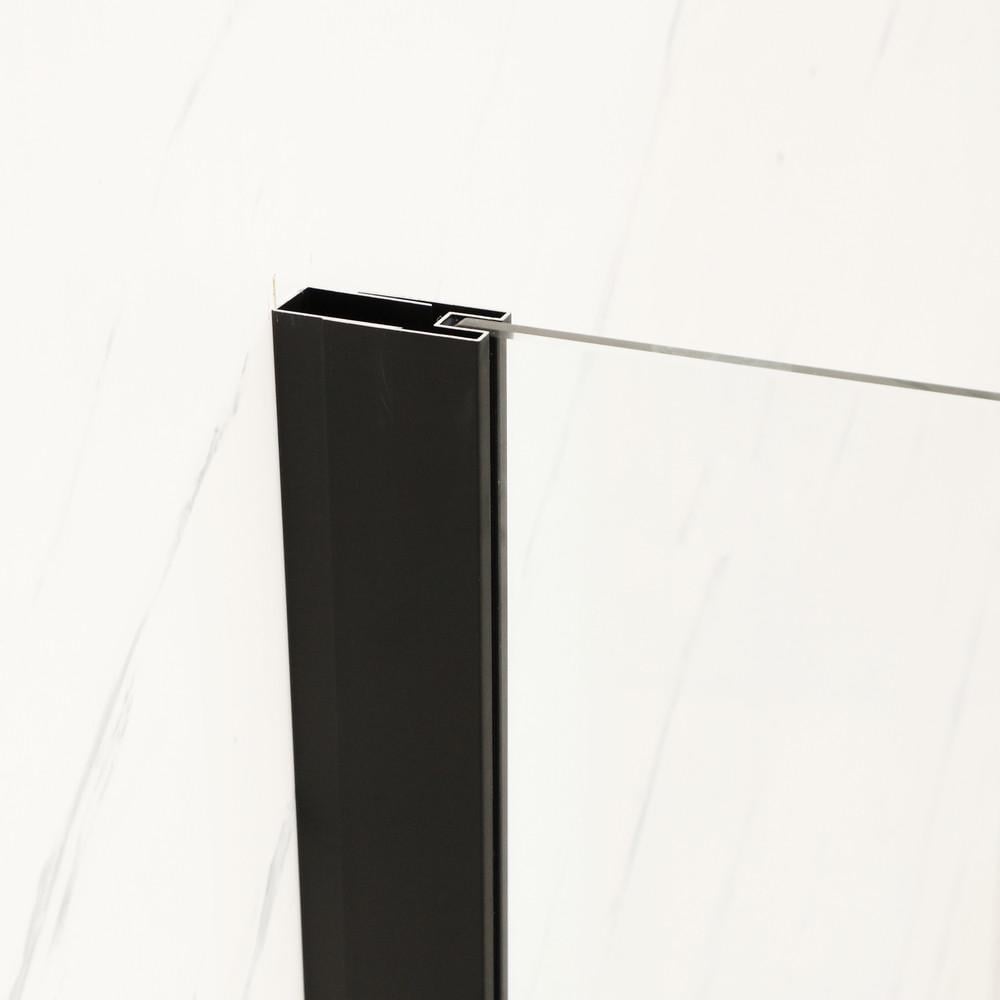 Душевая перегородка MIXXUS Premium FLAT SP02-80x200-TR Walk-In прозрачное стекло 8 мм Black (MI6854) - фото 4 Душевая перегородка MIXXUS Premium FLAT SP02-80x200-TR Walk-In прозрачное стекло 8 мм Black (MI6854) - фото 4