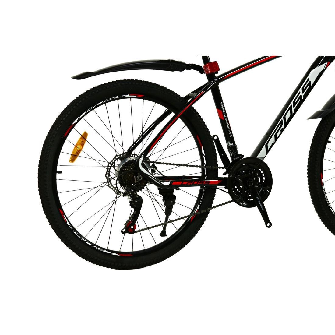 Велосипед Cross Tracker 26"/17" Черно-красный - фото 2