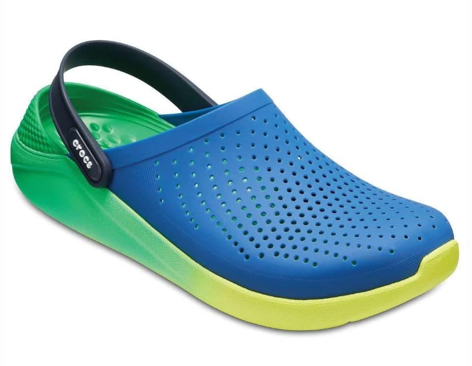 Сабо Crocs LiteRide Clog M9/W11 p. 42 Желтый/Синий - фото 3