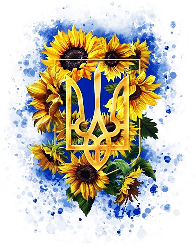 Алмазна мозаїка Чарівний діамант Герб України 3 (1807348909)