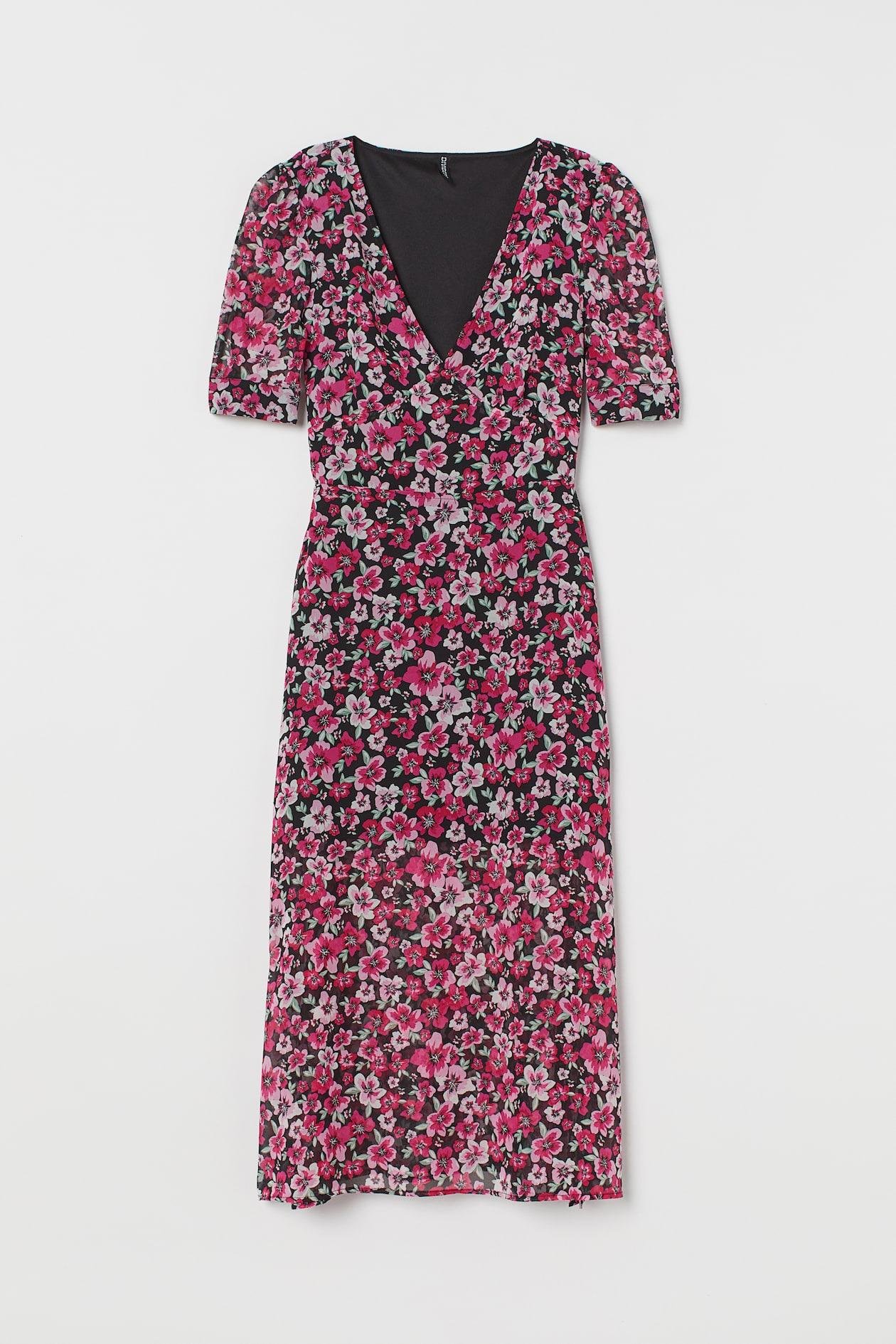 Платье р. 42 Розово-черный (8291471wer)