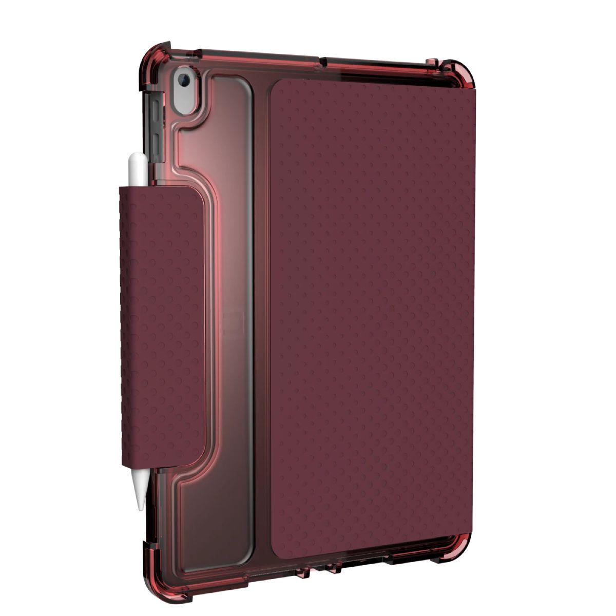 Чехол UAG Lucent для планшета Apple iPad 10,2" 9th Gen 2021 Бордовый (12191N314748) - фото 6 Чехол UAG Lucent для планшета Apple iPad 10,2" 9th Gen 2021 Бордовый (12191N314748) - фото 6