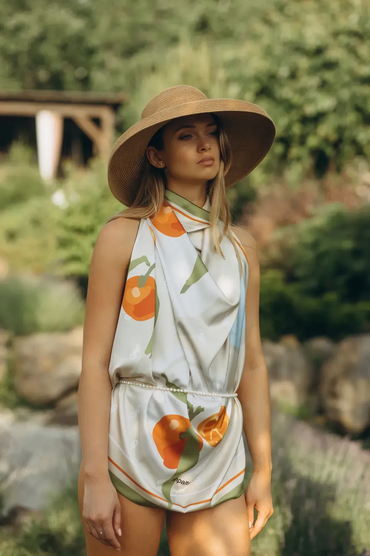 Платок мандарины шелковый 55х55 см Разноцветный - фото 7 Платок мандарины шелковый 55х55 см Разноцветный - фото 7