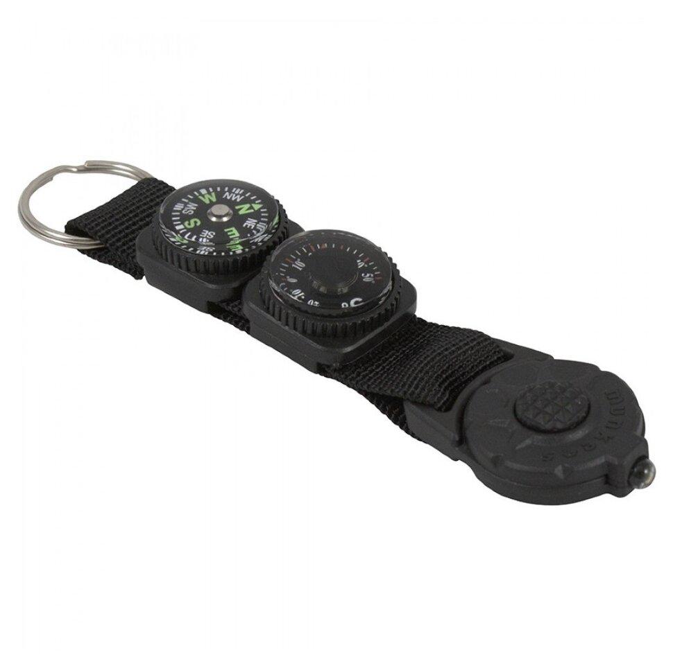 Брелок-фонарик Munkees 1084 Multipurpose Key Fob Black