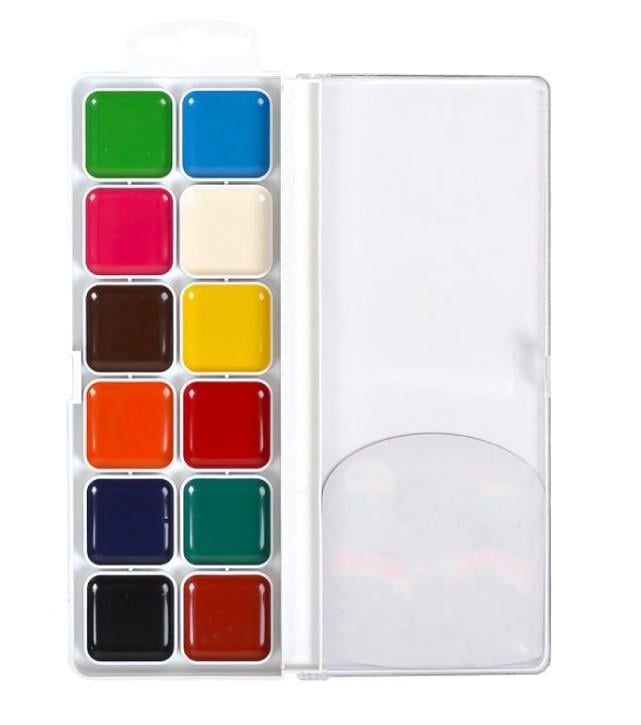 Акварельные краски медовые 12 цв. (400102 4820219213000)