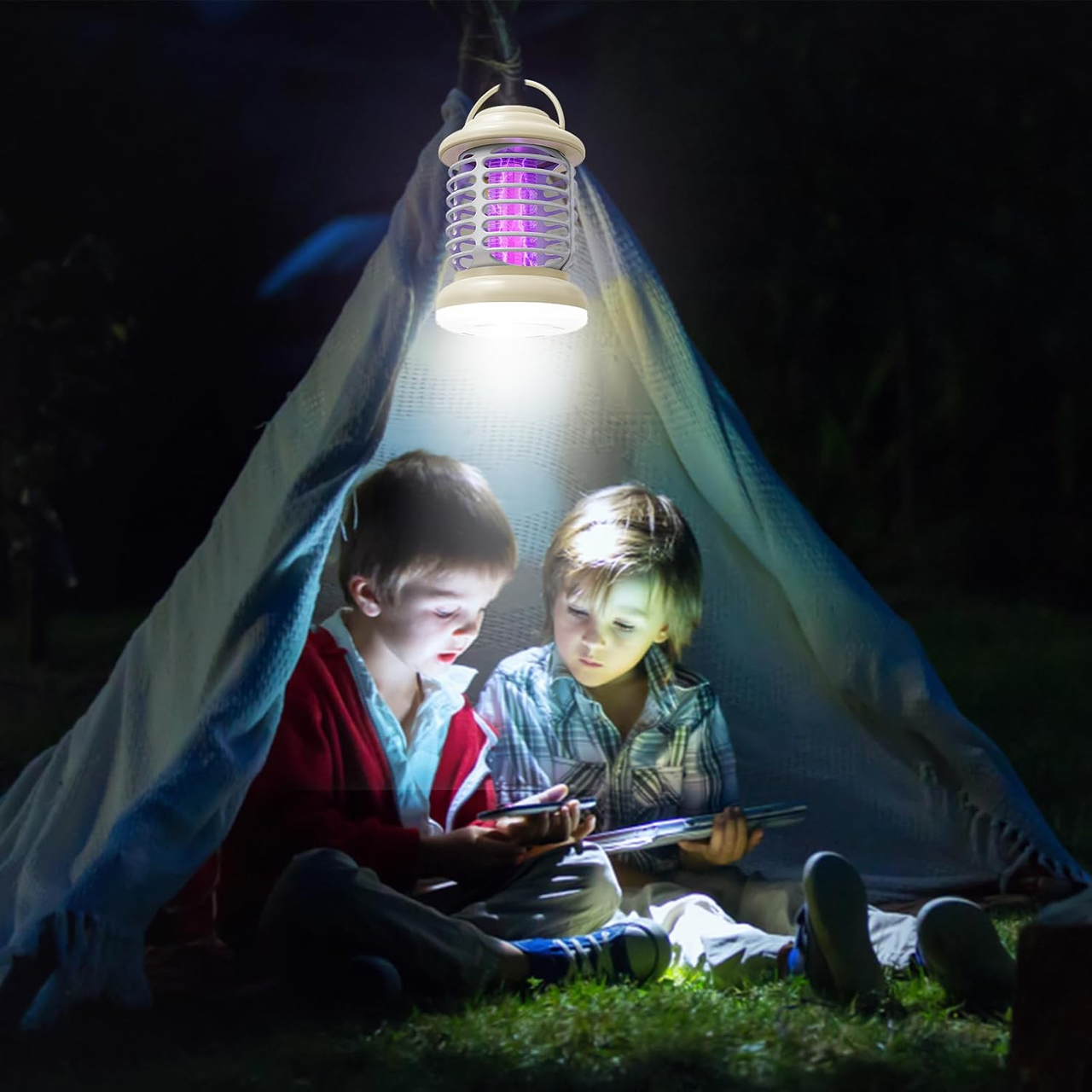 ᐉ Переносная аккумуляторная лампа 1200 мАч и отпугиватель комаров ...