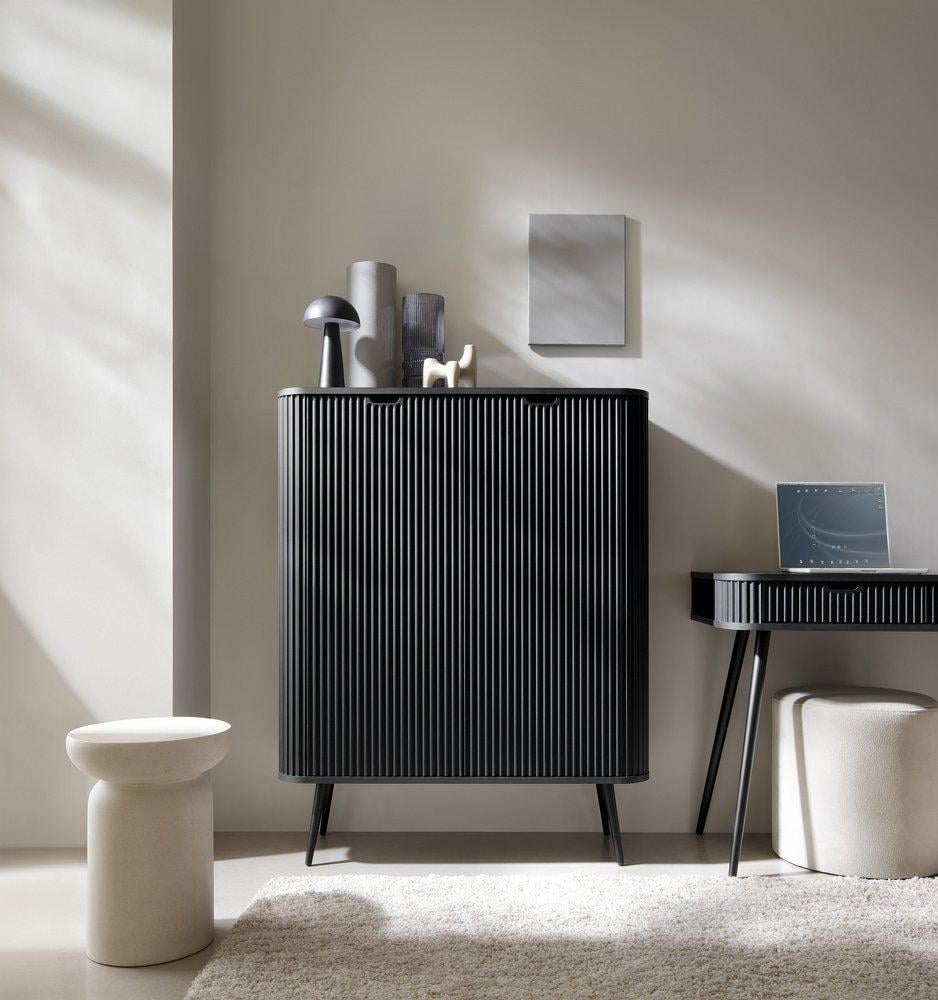 Стол туалетный Perfect Home T103 Zova ЛДСП/МДФ/металл Черный (51745) - фото 5