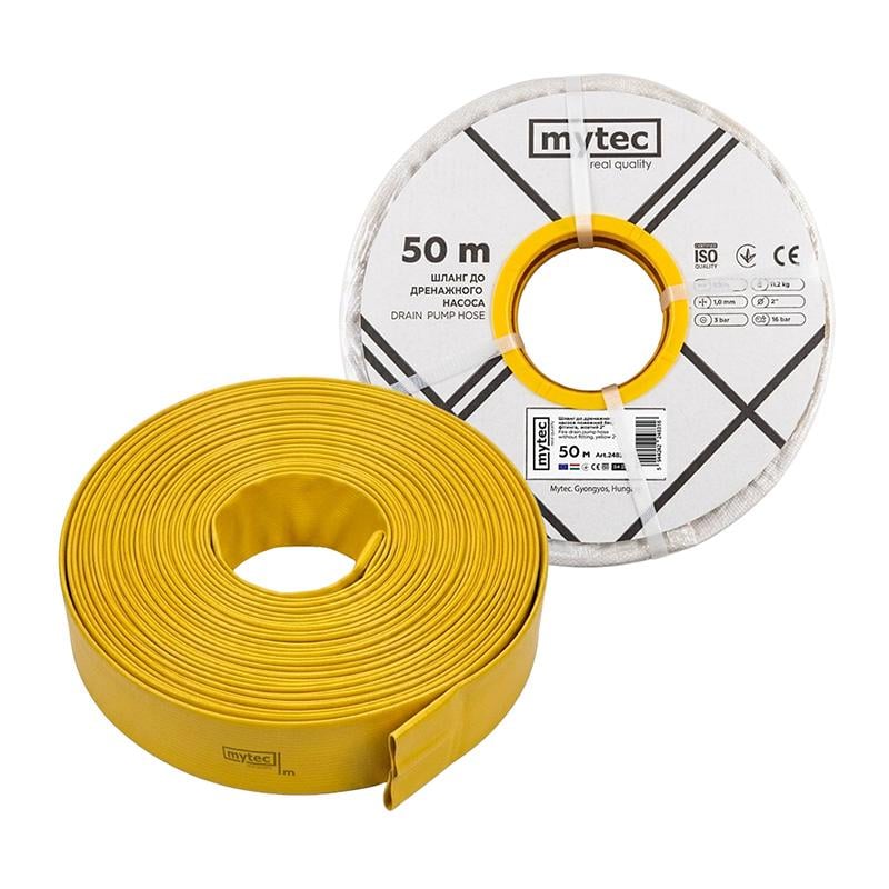 Шланг дренажний Mytec 50 м Ø 2" 50 мм (64626)