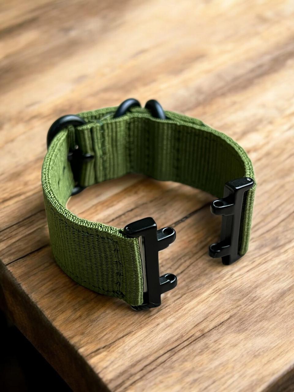 Ремешок нейлоновый Primo Traveller для часов Xiaomi Amazfit T-Rex 3 W2323GL2N Army Green (2596766454) - фото 3 Ремешок нейлоновый Primo Traveller для часов Xiaomi Amazfit T-Rex 3 W2323GL2N Army Green (2596766454) - фото 3