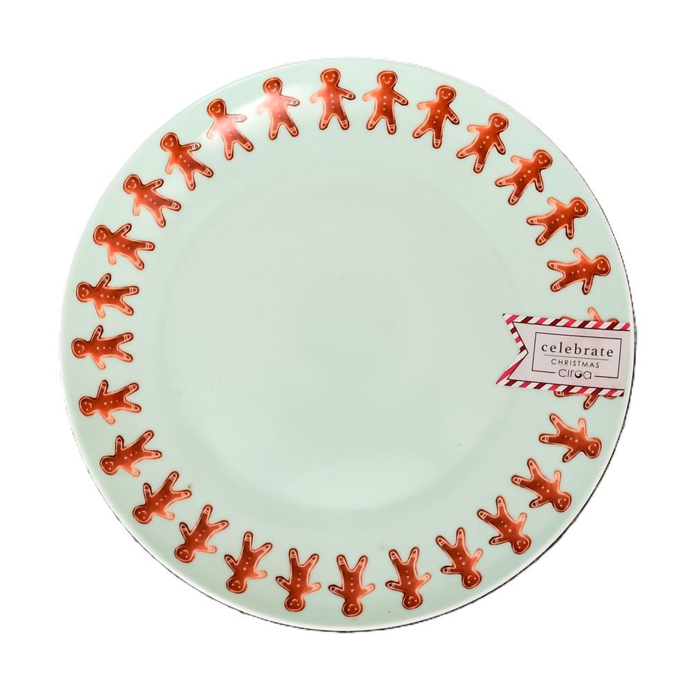 Тарелка Stenson HEN18887 Christmas 20,5 см 8 шт. (20799687)