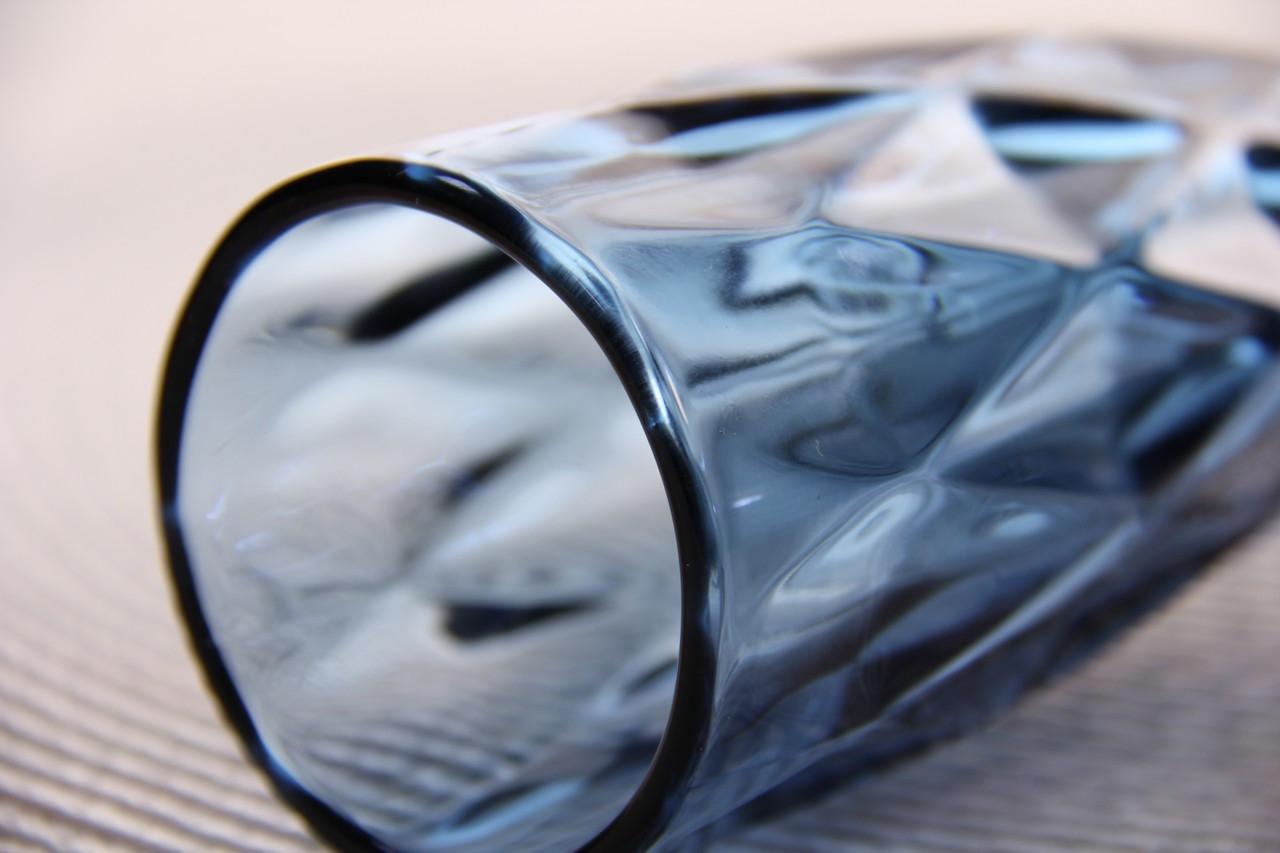 Бокал Изумруд для шампанского из цветного стекла 150 мл Синий (21-0719DL-B) - фото 7