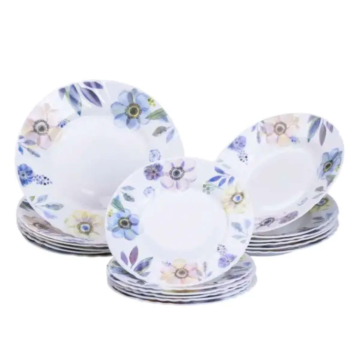 Сервиз фарфоровый сервиз на 6 персон 18 предметов Белый - фото 7 Сервиз фарфоровый сервиз на 6 персон 18 предметов Белый - фото 7