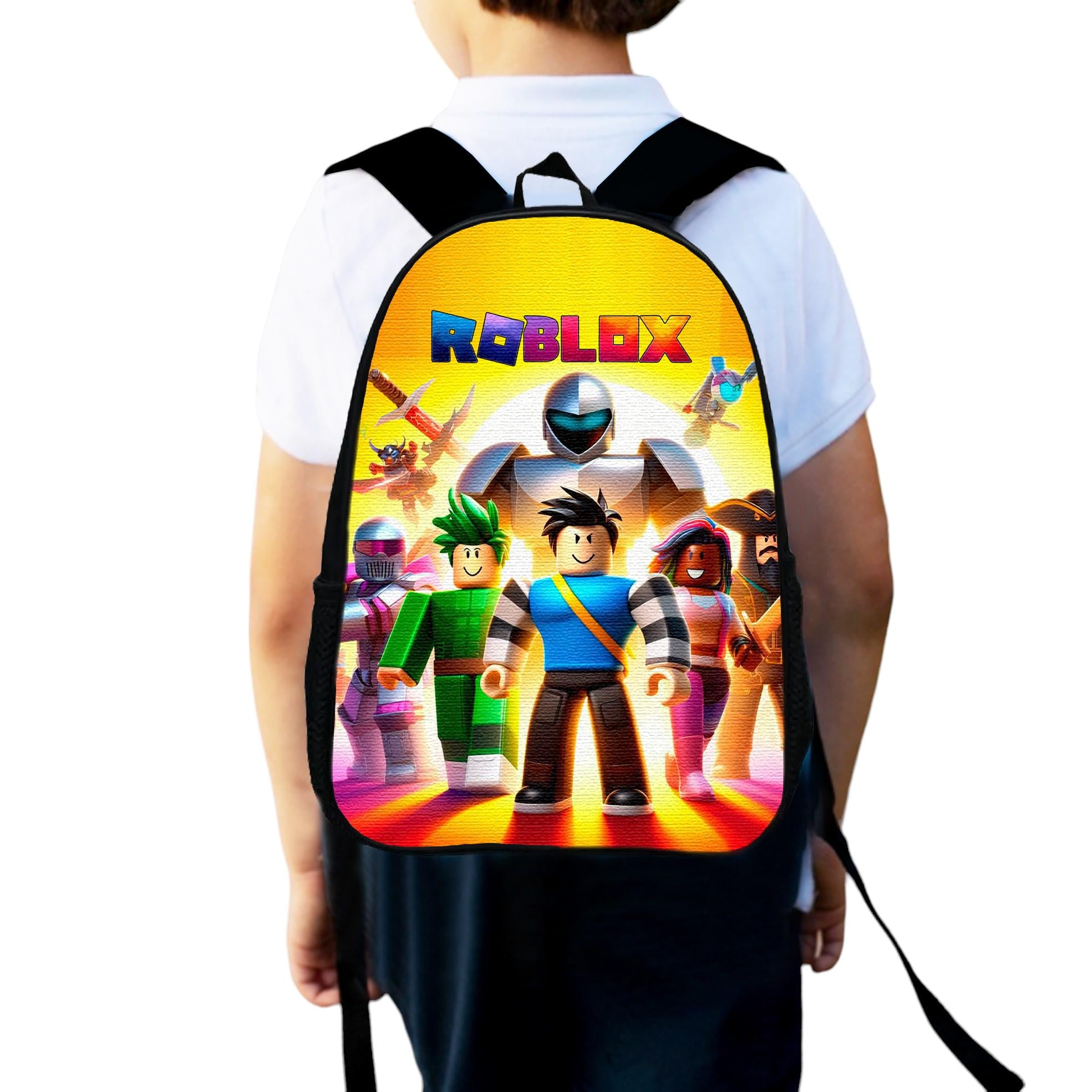 Школьный рюкзак детский Roblox для мальчика 34х27 см (0208)