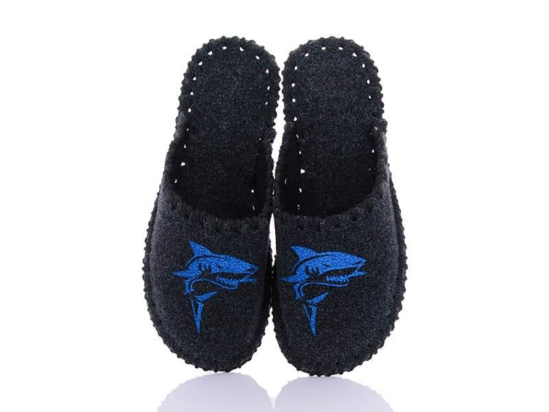 Тапочки фетровые мужские VENDS 379 р. 44-45 Черный