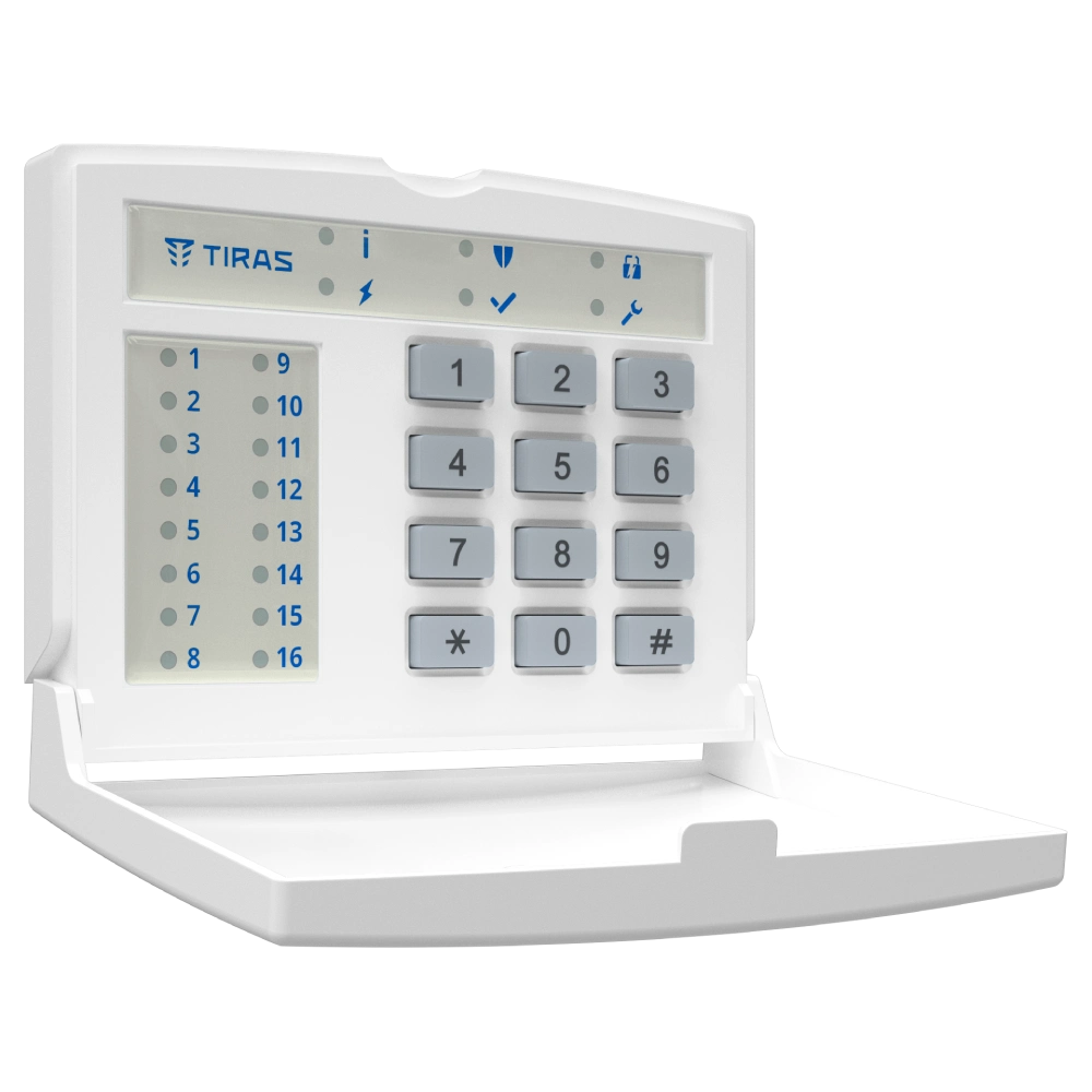 Клавиатура TIRAS K-LED16 - фото 3 Клавиатура TIRAS K-LED16 - фото 3