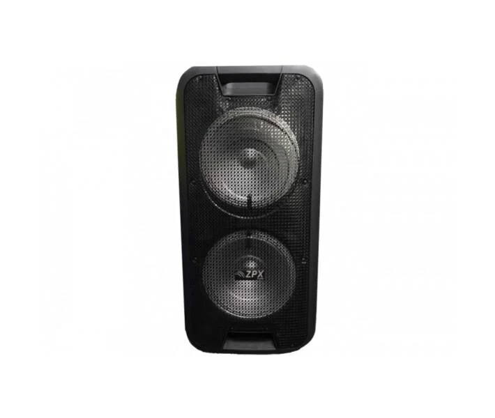 Портативная колонка ZX-7775 с микрофоном/USB/Bluetooth/FM/LED/TWS 150W Черный (14102917)