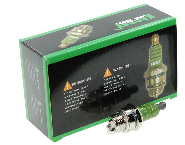 Свеча зажигания для бензопилы Карпаты 52 мм (заж041)