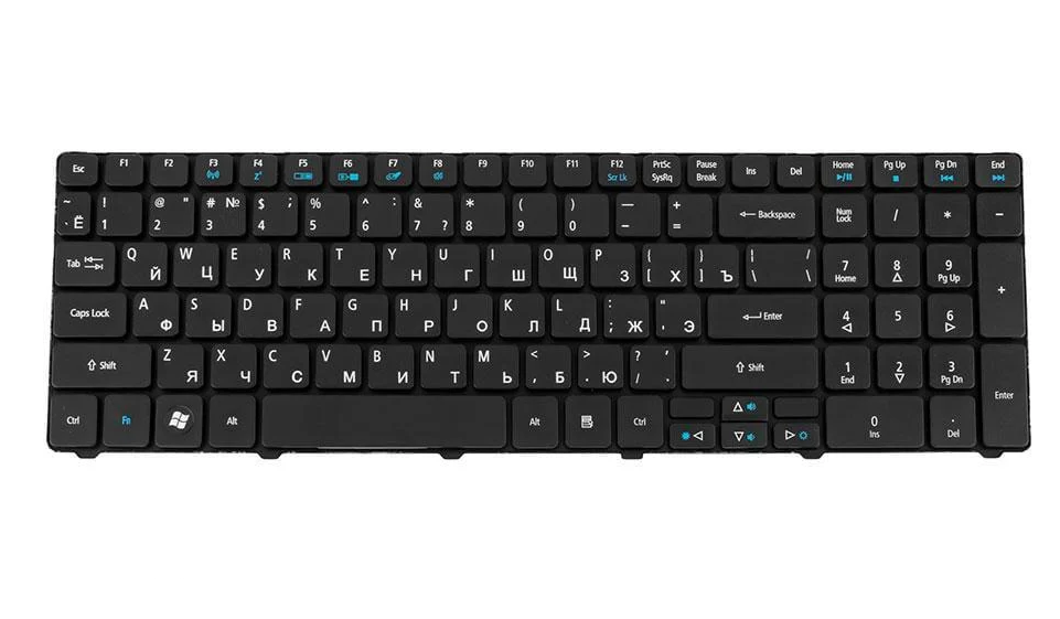 Клавиатура для ноутбука Acer TimeLine 5810T Черный (160686)