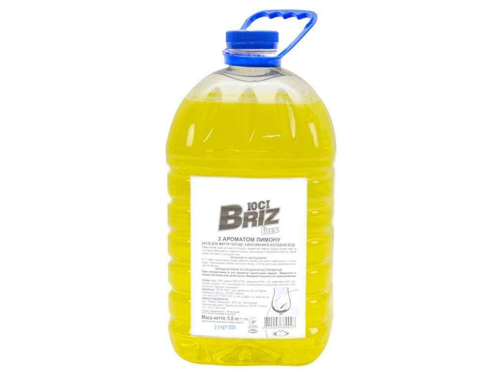 Средство для мытья посуды BRIZ Lux 5 л Лимон (895733)