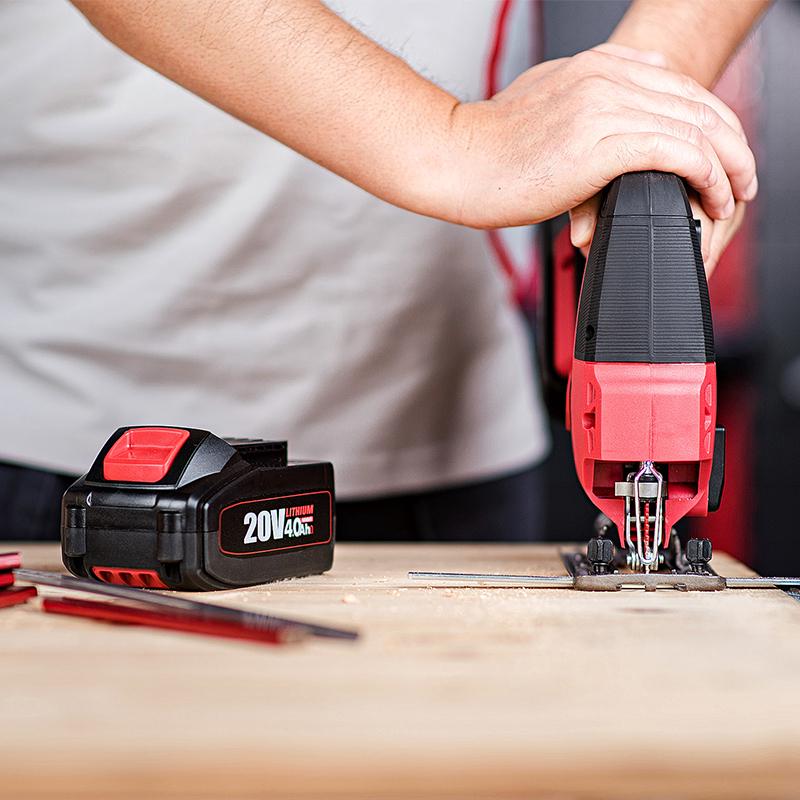 Лобзик аккумуляторный Worcraft CJS-S20Li с аккумулятор 4А и зарядное LED-подсветка (43008) - фото 11 Лобзик аккумуляторный Worcraft CJS-S20Li с аккумулятор 4А и зарядное LED-подсветка (43008) - фото 11