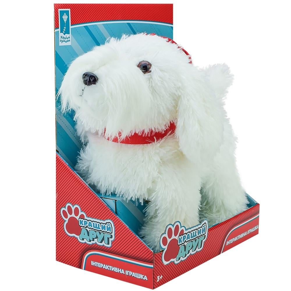 Интерактивная игрушка Собачка на поводке лает/ходит/виляет хвостом (28443984)