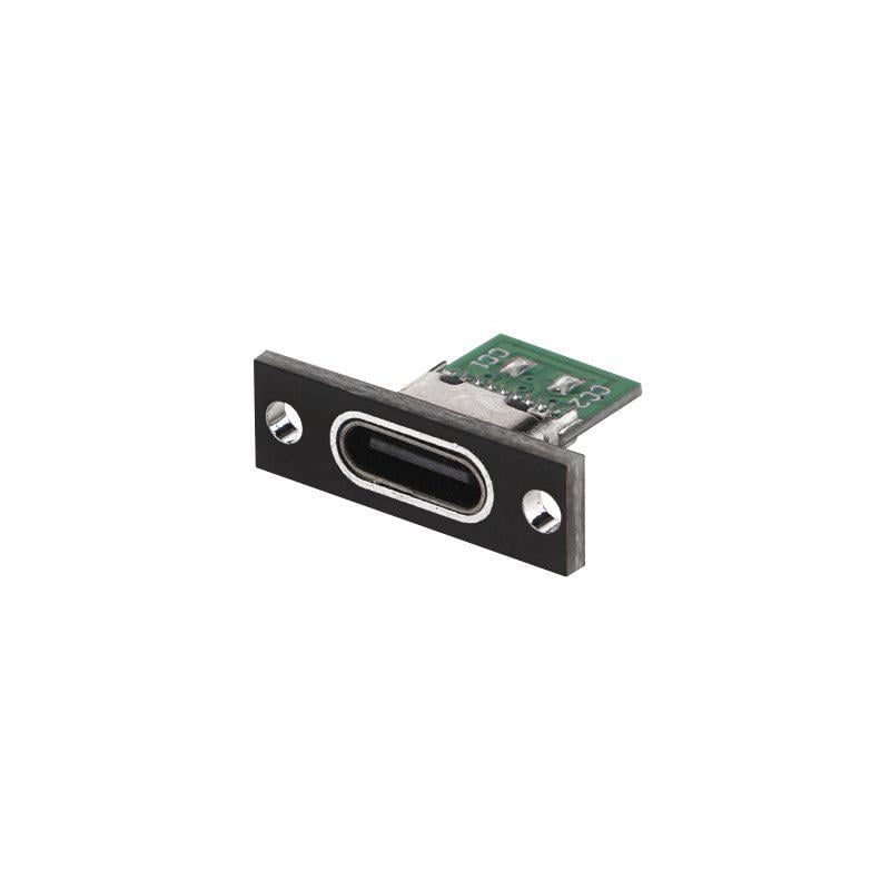 Гнездо USB Type-C 6pin на корпус (A448027) Гнездо USB Type-C 6pin на корпус (A448027)