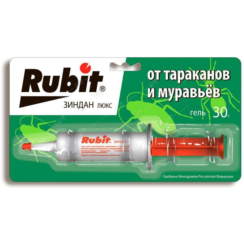 ᐉ Шприц-гель от тараканов и муравьев Rubit Зиндан Люкс 30 г