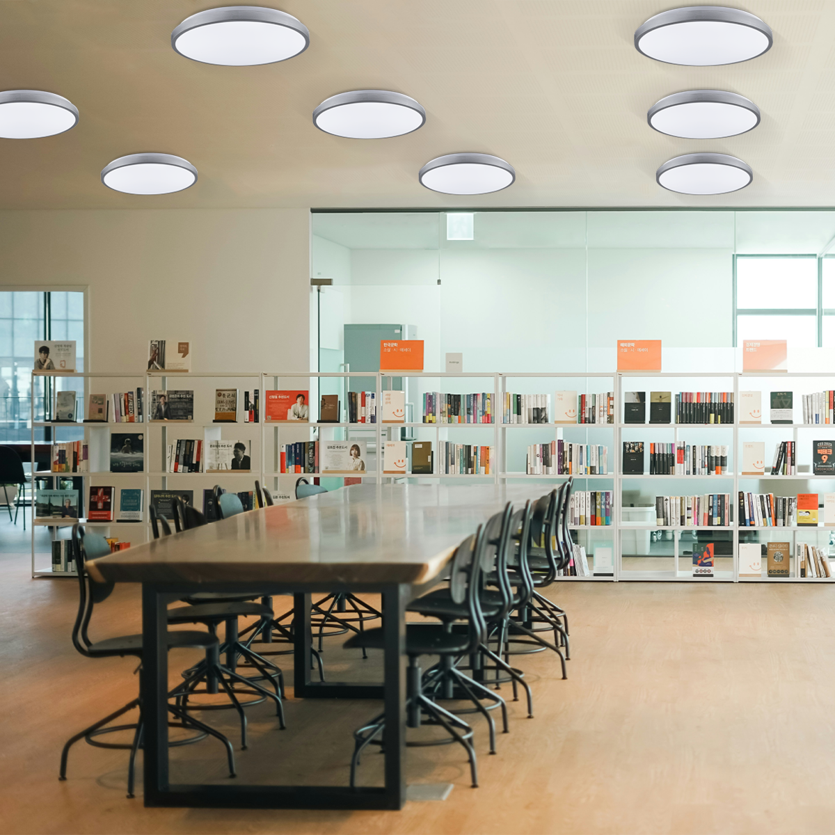 Потолочный светильник Vestum RING матовый 30W 4000К 395х60 мм Серебряный - фото 7 Потолочный светильник Vestum RING матовый 30W 4000К 395х60 мм Серебряный - фото 7