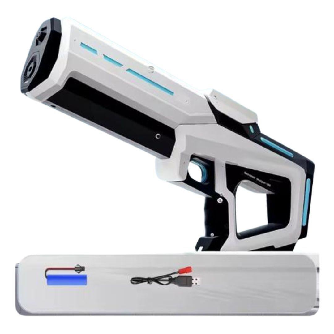 Водяной пистолет электрический автоматический бластер с функцией всасывания воды