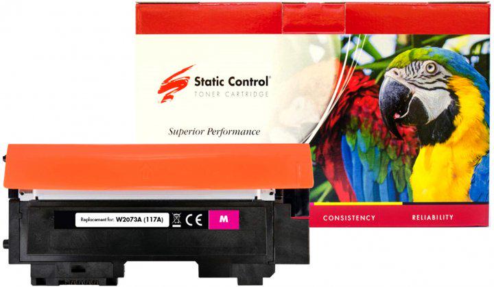 Картридж Static Control Parrot совместимый аналог HP W2073A 117A Magenta (002-01-S2073APB)