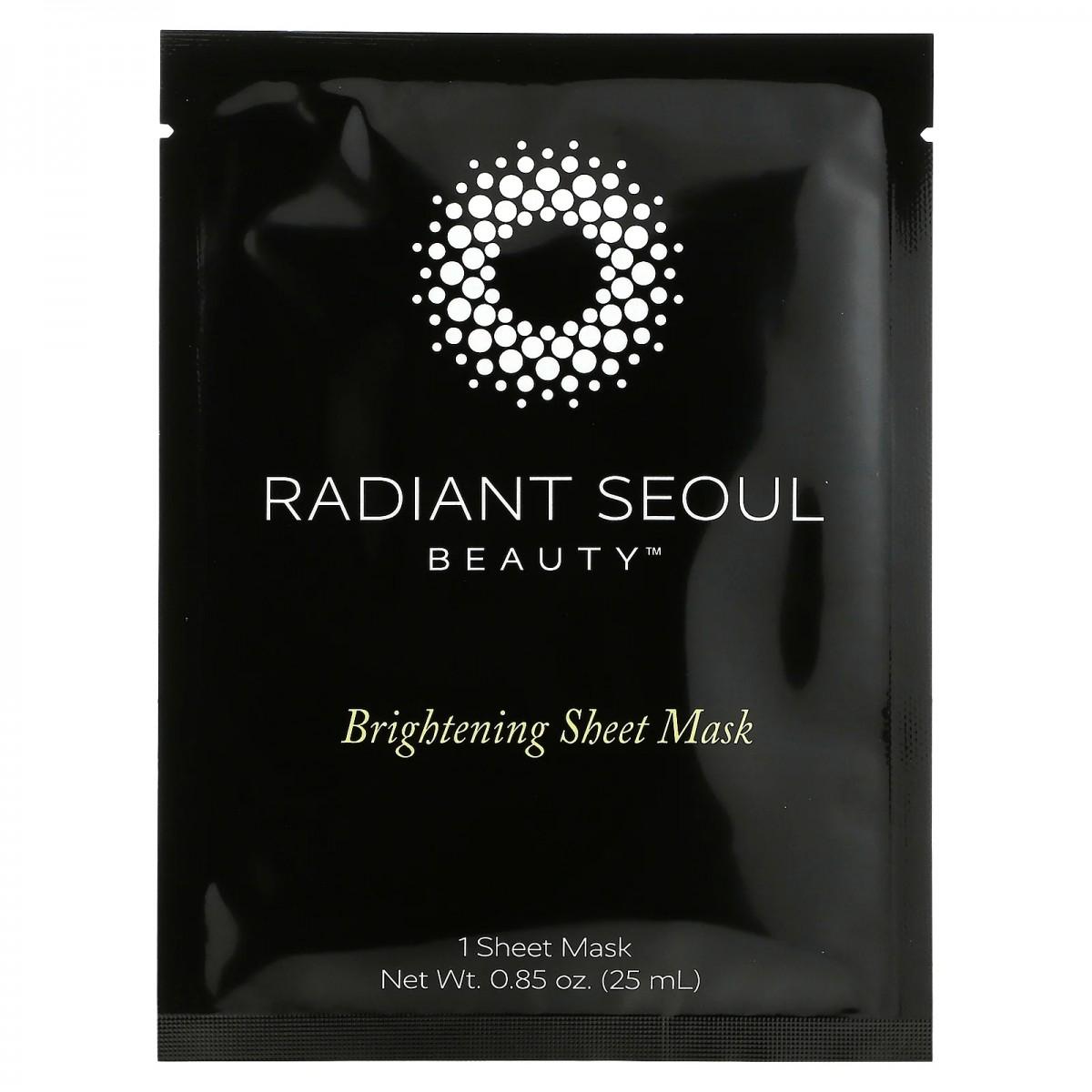 Маска тканевая Radiant Seoul Beauty для улучшения цвета 1 шт. 25 мл