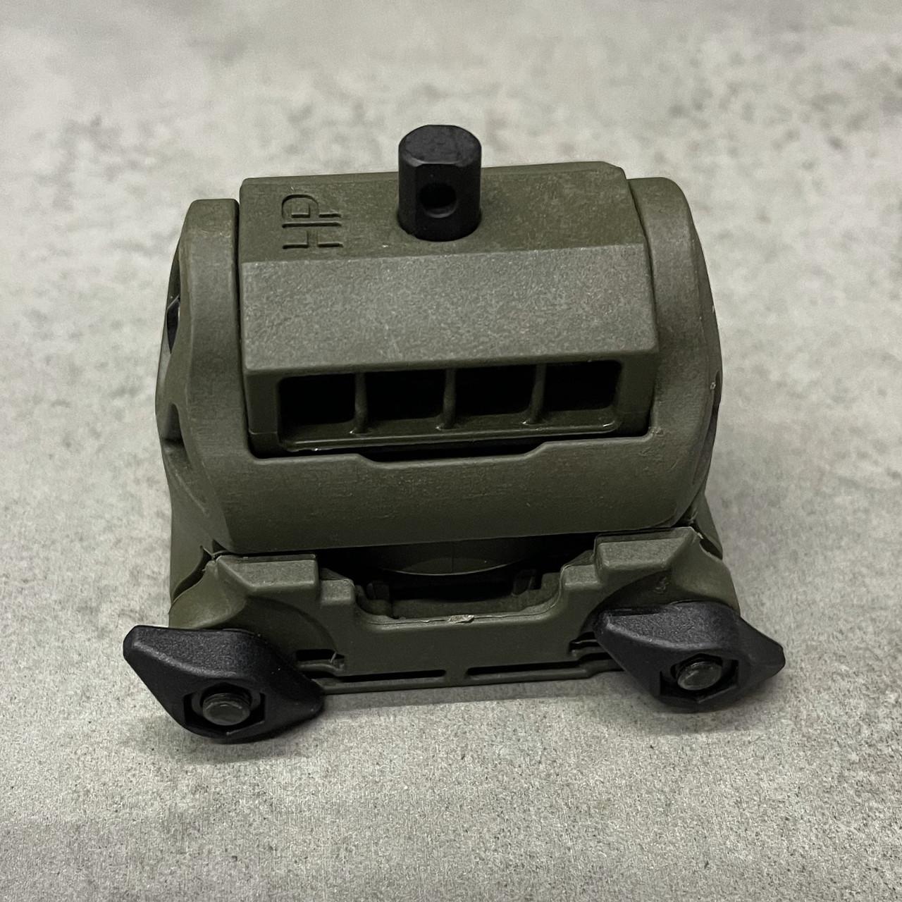 Адаптер для сошек FAB Defense H-POD Picatinny Adaptor поворотно-наклонный на планку Пикатинные Олива (242688) - фото 4 Адаптер для сошек FAB Defense H-POD Picatinny Adaptor поворотно-наклонный на планку Пикатинные Олива (242688) - фото 4