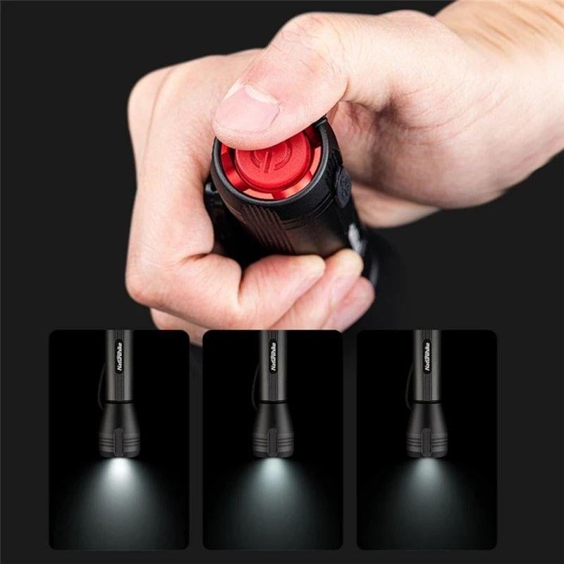 Ліхтар ручний Naturehike NH20ZM010 Black (6927595761267) - фото 2 Ліхтар ручний Naturehike NH20ZM010 Black (6927595761267) - фото 2