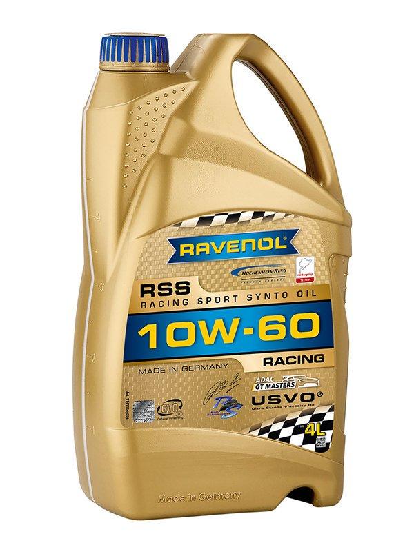 Моторне мастило RAVENOL 10W-60 RSS Fullsynth PAO RACING 4 л (1141100)